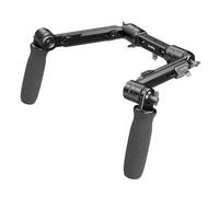 SMALLRIG Support d'Épaule Double Poignée Tiges LWS 15mm - 5205 | Rotatif d'un seul geste. Pour appareil photo.
