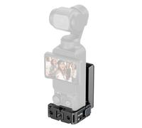 SMALLRIG Support Magnétique Compatible avec DJI Osmo Pocket 3, Support Réglable à 230° avec Griffe Porte-Accessoires, Trou de 6,35 mm, Adaptateur d'extension Magnétique en Alliage d'aluminium, 5581