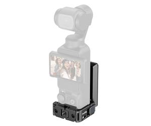 SMALLRIG Support Magnétique Compatible avec DJI Osmo Pocket 4/3, Support Réglable à 230° avec Griffe Porte-Accessoires, Trou de 6,35 mm, Adaptateur d'extension Magnétique en Alliage d'aluminium, 5581