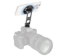 SMALLRIG Support magnétique de téléphone portable en métal avec griffe de flash - Adaptateur de trépied rotatif réglable pour iPhone, caméra de surveillance, trépied, stabilisateurs - 5156