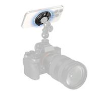 SMALLRIG Support Magnétique pour iPhone, Griffe Porte-Accessoire - 5155 | Trou fileté 1/4"-20. pour DJI Mic 2, perches à selfie à rotule. Vlogging, streaming en direct, tournage sur smartphone.