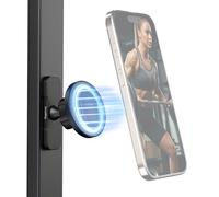 SMALLRIG Support magnétique Téléphone, pour MagSafe pour iPhone - 5460 | Rotule 360° Réglable. Double Aimant Puissant. Base Antidérapante en Alliage. pour Salle de Fitness & Gym.