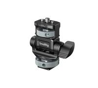 SMALLRIG Support pour Moniteur avec Embase Cold Shoe - 6313 | Inclinaison 180°,Rotation 360°, Support de moniteur, vis de fixation rétractable 1/4" anti-torsion llen