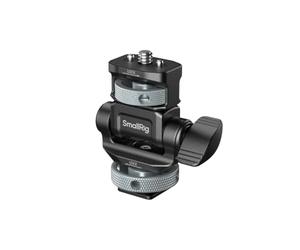SMALLRIG Support pour Moniteur avec Embase Cold Shoe - 6313 | Inclinaison 180°,Rotation 360°, Support de moniteur, vis de fixation rétractable 1/4" anti-torsion llen