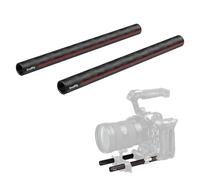 SMALLRIG Tige en Fibre de Carbone 15 mm pour Système de Support de Tige 15 mm, 20 cm de Long, pour Colliers de Serrage, Matte Box et Follow Focus, lot de 2-5211