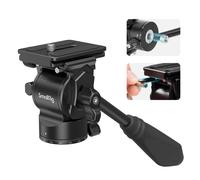 Smallrig Trpied Fluid Head Pan Tilt Inclinet avec plaque de libration rapide pour ARCA SWISS pour les camras vido compactes et les camras DSLR -3259B