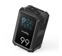 SMALLRIG V Mount Batterie X99 99 Wh/6800 mAh V Mount 100 W Puissance 2 heures de charge complète Double D-TAP Ports DC Contrôle APP Écran tactile 2,0" pour appareil photo, caméscope, lampe vidéo