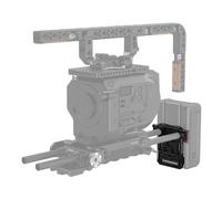 SmallRig V Mount Plaque de batterie avec double pince de tige de 15 mm 3016