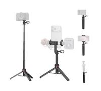 SMALLRIG VT-17 Trépied de Voyage Multifonctionnel 3-en-1 | pour caméras d'action/smartphone/appareil hybride, trépied de bureau et bâton selfie portable - 6479