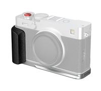 SMALLRIG X-E5 Poignée L pour FUJIFILM - 5447 | Plaque QR pour Arca, pas de vis 1/4"-20, poignée ergonomique légère en silicone, bouton de déclenchement. Argent.