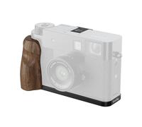 SMALLRIG X Half Plaque de Montage en L en Bois, Plaque en L pour FUJIFILM X half, Poignée Latérale Ergonomique en Bois, Cache-Accessoire Inclus (Noir) - 5224
