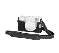 SMALLRIG X100VI Kit Demi-Étui en Cuir Rétro avec Bandoulière et Cadre en Alliage d'Aluminium pour FUJIFILM X100VI, Noir - 4700
