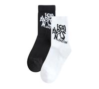 smALLSAINTS Chaussettes noir / blanc, Taille 26,5-30,5