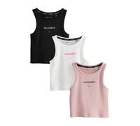 smALLSAINTS Haut rose ancienne / noir / blanc, Taille 164