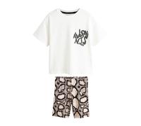 smALLSAINTS Set 'Orlando' gris / noir / blanc, Taille 158