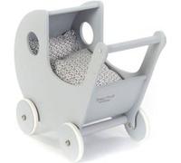 Smallstuff - Wooden Doll Stroller - Grey
