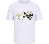 Smallville Kansas Men's T-Shirt Casual Print Tee WhiteL