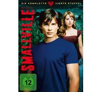 SMALLVILLE: STAFFEL 4 - TOM WELLING,KRISTIN KREUK,MICHAEL ROSENBAUM 6 DVD NEUF