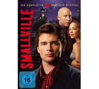 SMALLVILLE: STAFFEL 6 - TOM WELLING,KRISTIN KREUK,MICHAEL ROSENBAUM 6 DVD NEUF
