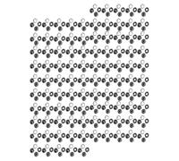 Smandy 100 Ensemble de Boutons-pression Creux à 5 Broches en Acier Inoxydable Kit de Boutons-pression de 11,5 Mm avec Verrouillage Serré pour Vêtements D'Enfants (Visage de perle noire en bronze à)