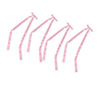 Smandy 4 Pièces Pinces à Cheveux en Ruban d'arc, Pinces à Cheveux Roses Doux Nœuds de Doux Longue Queue à en Ruban pour Femmes Filles Adolescentes Fête Faveur Festival Cosplay 4 Pièces à en d'arc,