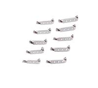 Smandy 50 Pièces épingles à Barre en Argent Fermoir de sécurité Broche Dos pour Artisanat Couture Couture 20mm 25mm 32mm 38mm (32mm)