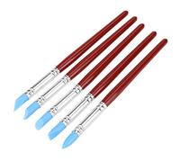 Smandy 5pcs Pointe en Caoutchouc Formant la modélisation Modeler éliminer des Outils Bricolage façonner Outil de Sculpture pour Argile Sculpture poterie Sculpture façonner façonner