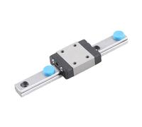 Smandy 7 Mm Guide Linéaire Mini Rail Set, Roulement en Acier à Contact 4 | Ensemble de mouvement de précision, niveau de précision H, retenue de bille intégrée, lubrification du port d\' latéral,