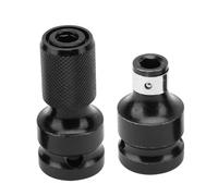 Smandy Adaptateur de clé à Chocs, Acier au Chrome Vanadium, Jeu d'adaptateurs 1/2 à 1/4 pour clé électrique, Porte-embout Télescopique avec Manchon d'éjection pour Espaces Restreints