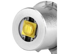 Smandy Ampoule de Remplacement pour Lampe de Poche LED P13.5S Haute Puissance 3W 160LM 180LM Ampoule de Torche en Métal Installation Facile pour Lampe de Poche Torche de Travail d'urgence Blanc Pur