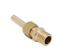 Smandy Arroseur Réglable en Laiton avec Buse de Fontaine, Accessoire de Jardin Durable pour étangs et Fontaines, élément d'eau Facile à Installer pour la Maison et les Parcs (2 minutes 1/4)