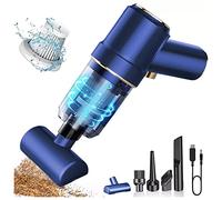 Smandy Aspirateur à Main sans Fil, Forte Aspiration de 4000PA, Mini Dépoussiéreur Rechargeable pour Voiture et Maison