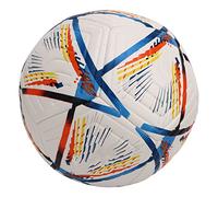 Smandy Ballon de Football aux Couleurs Vives, Matériau PU, Construction Stable, Idéal pour l'entraînement et Le Jeu, pour Une Utilisation sur l'herbe et dans Le Jardin. (4)