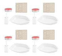 Smandy Bateau à Vapeur alimenté par Bougie, 4 Pièces, Jouet éducatif pour Enfants Créatifs de Plus de 5 Ans, Améliore la Coordination œil-Main et la Pensée Logique