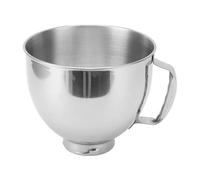 Smandy Bol Mélangeur de Rechange en Acier Inoxydable pour Artisan 5QT avec Poignée en Acier Inoxydable 304 de qualité Alimentaire pour Classique 4,5 QT 5QT Bol Mélangeur de Grande