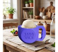 Smandy Bols à Crème Glacée, Tasse Porte-Crème Glacée, Kettlebell Créatif imprimé en 3D PLA, Manchon de, Pinte pour les Amateurs de Gymnastique, Ne Perdez Jamais la Cuillère