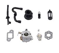 Smandy Carburateur pour Tronçonneuse MS170 MS180, Métal, Installation Facile, Haute Performance, Remplacement Fiable pour les Utilisateurs 017 018