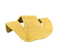 Smandy Casquette Solaire pour Chien, Matériau en Velours côtelé, Chapeau de Soleil Léger pour Animaux de Compagnie pour l'extérieur, Protège Contre Le Soleil pour Chiens (XL)