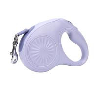 Smandy Colliers et Laisses pour Chiens, Poignée Ergonomique, Mécanisme Rétractable à 3 Vitesses pour Chiens de Petite et Moyenne Taille, Chats, Laisse Télescopique de 5 M pour