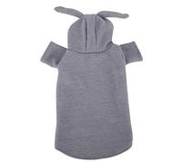 Smandy Costume à Capuche avec Oreilles de Lapin pour Chien et Chat, avec Tissu Doux, pour L'automne et l'hiver, Garde au Chaud (XS)
