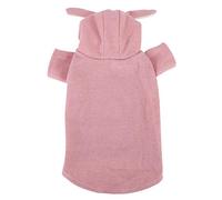 Smandy Costume à Capuche avec Oreilles de Lapin pour Chien et Chat, avec Tissu Doux, pour L'automne et l'hiver, Garde au Chaud (XL)