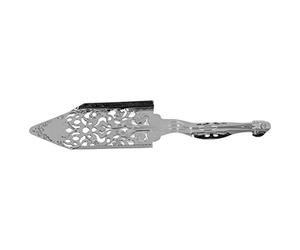 Smandy Cuillère à Absinthe en Acier Inoxydable, Cuillère à Cocktail Creuse en Bois D'absinthe, à Filtre en Cube de Sucre avec Poignée en Arc pour Barman (SILVER)