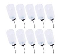 Smandy Distributeur d'huile en Plastique pour Machine à Coudre, avec Bec Long pour la Broderie et l'entretien, 120ML, Lot de 10