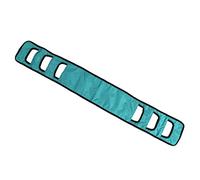 Smandy Écharpe de Transfert de Lit pour Personnes âgées, économie de Travail, élargie, Respirante, avec Poignée Rembourrée, pour Patients âgés, Ceinture Tournante de Levage (GREEN)