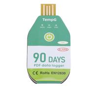 Smandy Enregistreur de Données de Température USB, Corps ABS, en Temps Réel, Alarme de Surchauffe, Idéal pour le Transport Sous Chaîne du Froid et le Stockage des Vaccins (90 jours)