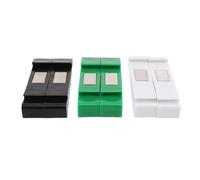 Smandy Ensemble d'aide à Trancher de Précision 3 Pièces, Guides d'épaisseur en Plastique pour Trancher les Légumes en Toute sécurité, Idéal pour les Personnes âgées et les Débutants dans la