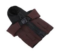 Smandy Étui pour écouteurs Créatif, Porte-Clés Unique et Amusant, Conception de Veste en Cuir Miniature, équipement pour le Stockage des Clés, Artisanat