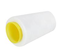 Smandy Fil à Coudre en Polyester 3 000 Mètres, Cordon de Couture à la Main Robuste, Accessoire de Couture, Kit de Essentiel avec Faible Casse, Bonne Lubrification pour la (WHITE)