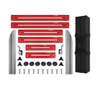 Smandy Gabarit d'outil de Mesure d'escalier, Jauge Réglable de Précision en Alliage 'aluminium pour Escaliers, Tuyaux, étagères et Projets de Meubles Personnalisés