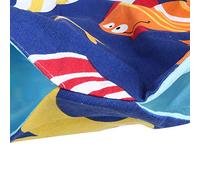Smandy Hamac Double Couche pour Animaux de Compagnie, Lit Suspendu, Sac de Couchage avec 4 Boucles en Alliage de Zinc, pour Chinchilla, Furet, Lapin, Souris, Cochon d'Inde (Monde Maritime)